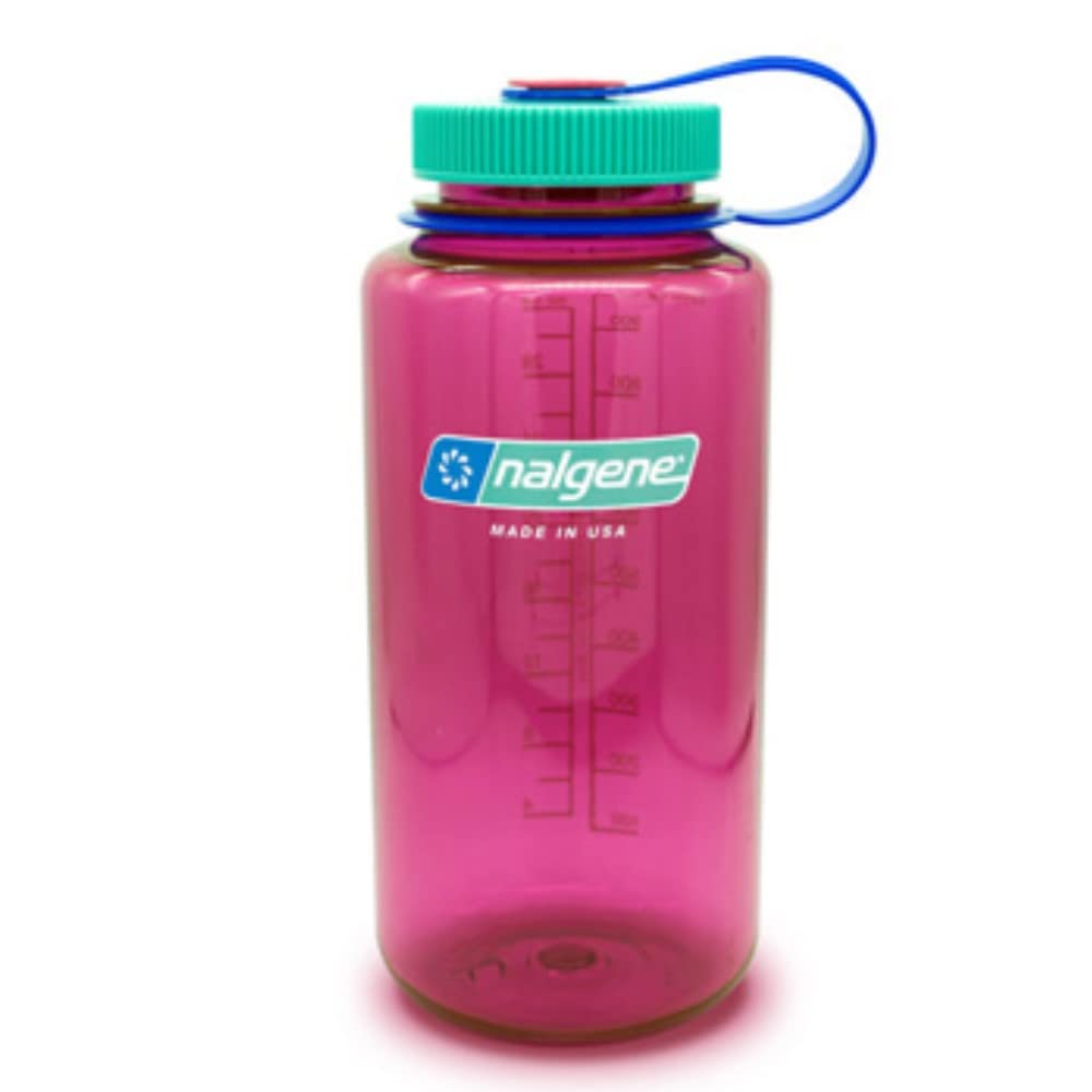 Nalgene 32 oz Wide Mouth Water Bottle, Amethyst