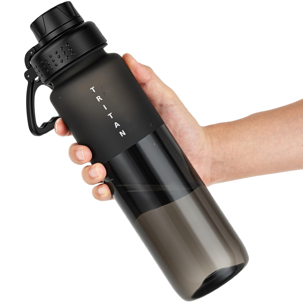 OLDLEY 32oz Matte Water Bottle with Handle, Tritan Leakproof Sports Bottle