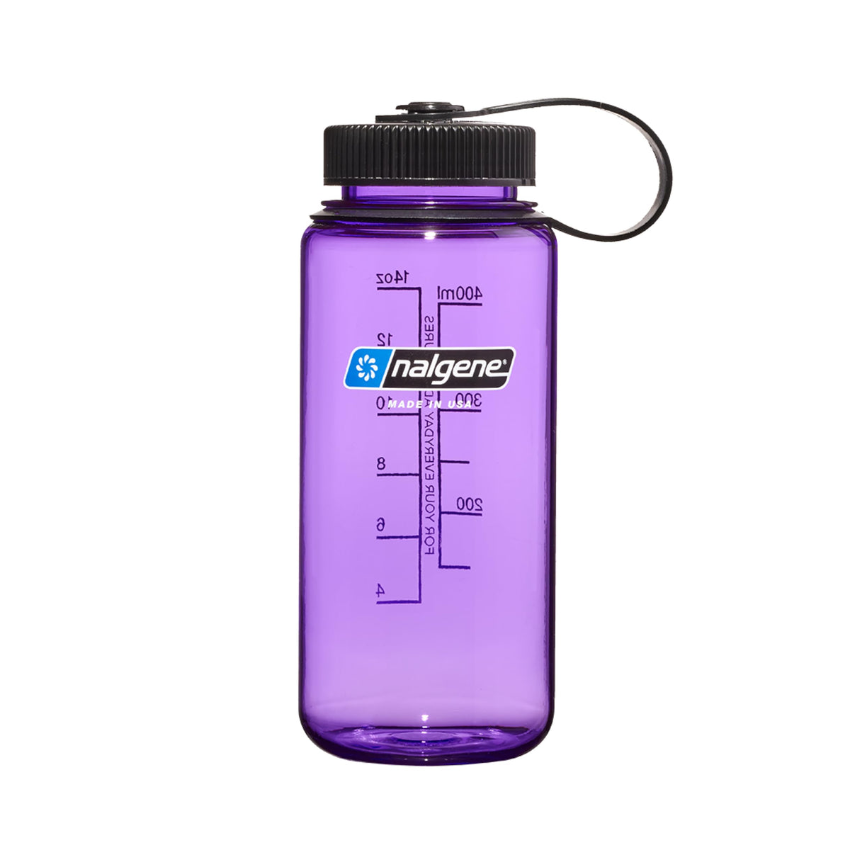 Nalgene 16 oz Wide Mouth Water Bottle, Amethyst