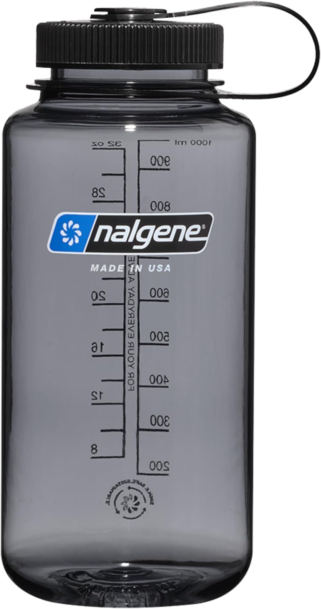 Nalgene 32 oz Wide Mouth Water Bottle, Amethyst