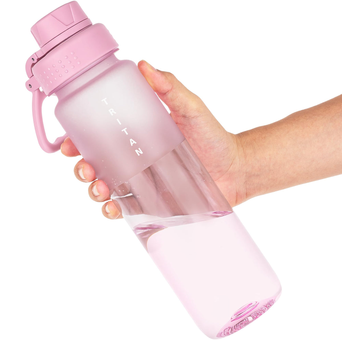OLDLEY 32oz Matte Water Bottle with Handle, Tritan Leakproof Sports Bottle