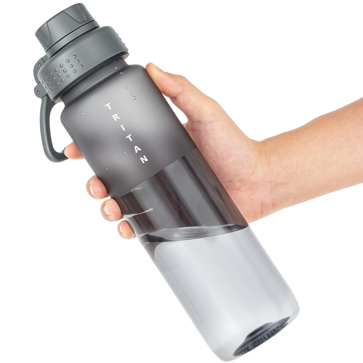 OLDLEY 32oz Matte Water Bottle with Handle, Tritan Leakproof Sports Bottle