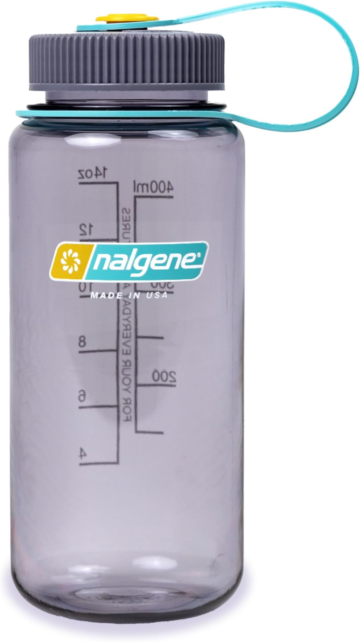 Nalgene 16 oz Wide Mouth Water Bottle, Amethyst