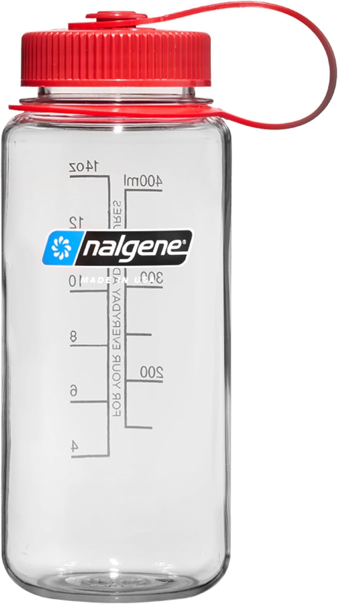 Nalgene 16 oz Wide Mouth Water Bottle, Amethyst