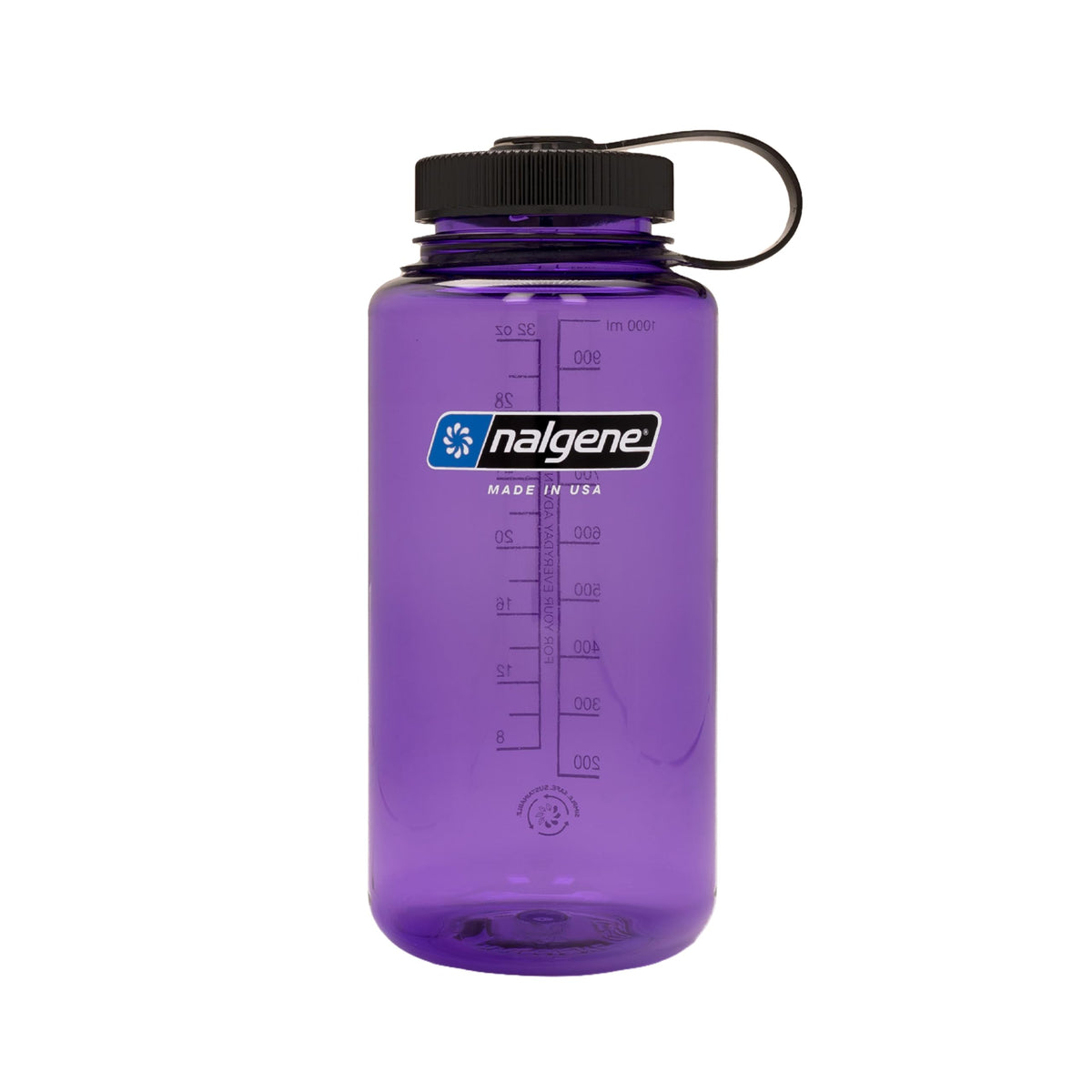 Nalgene 32 oz Wide Mouth Water Bottle, Amethyst