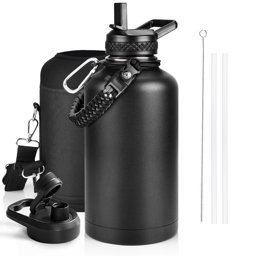 Outdoor sports Insulated Water Bottle with Accessories Set