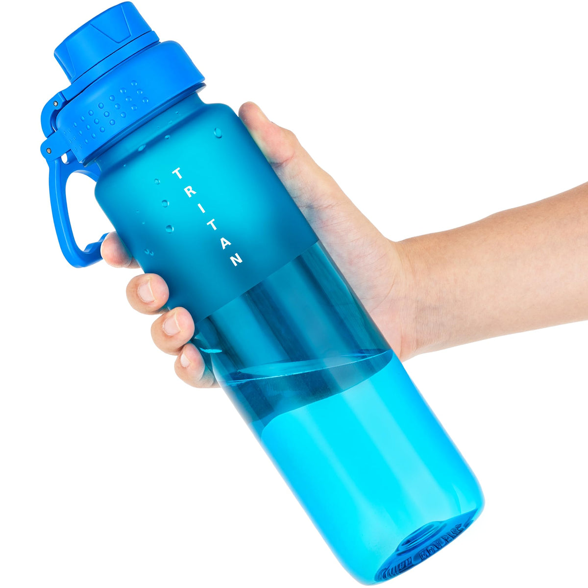 OLDLEY 32oz Matte Water Bottle with Handle, Tritan Leakproof Sports Bottle
